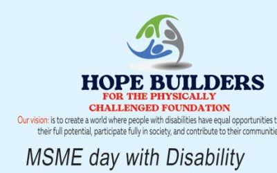 Hope Builders Holds MSME Day to Show Resilience of Entrepreneurs Living With Disabilities: The Nation